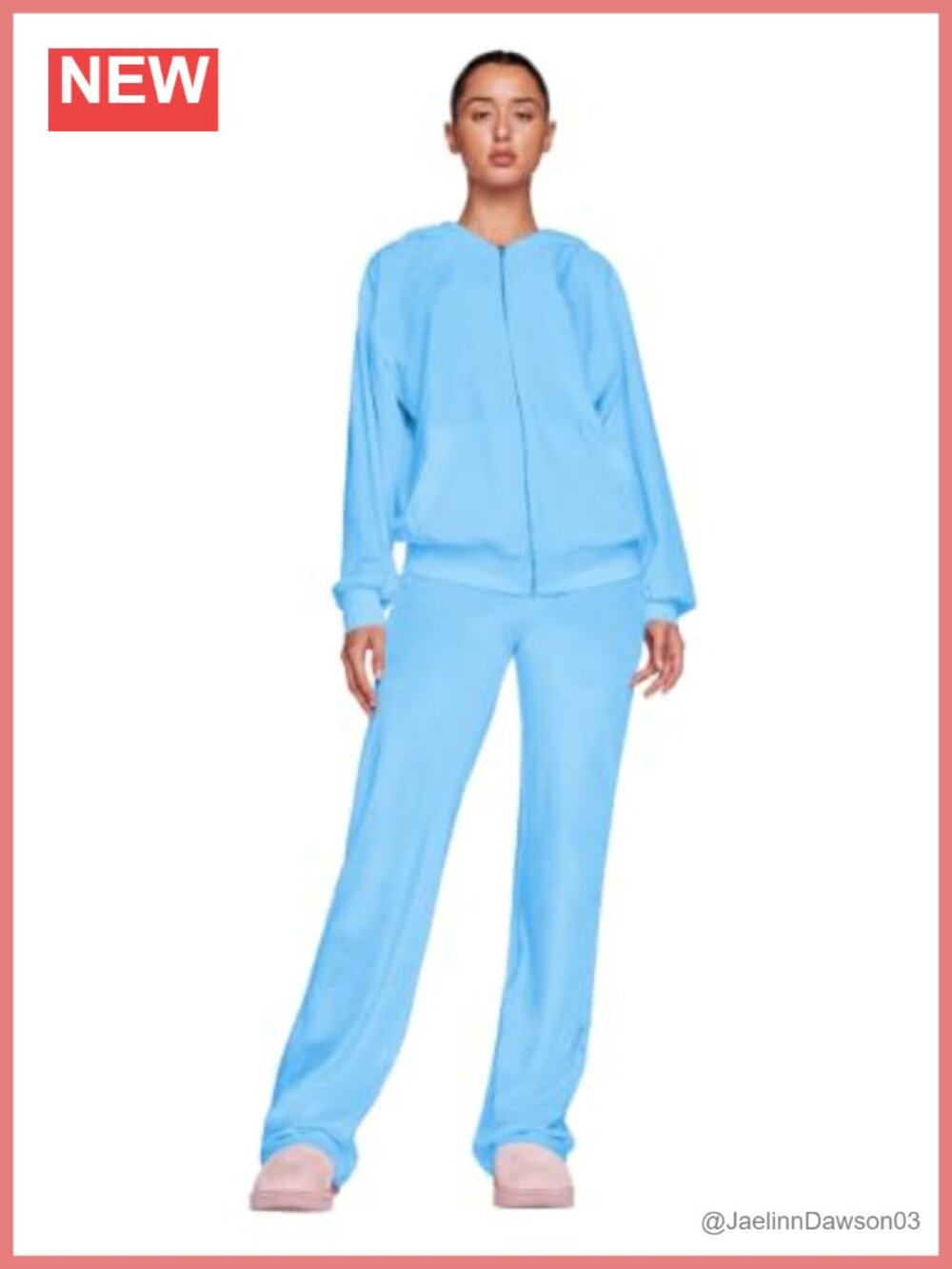 Women's 2 Piece Velour Tracksuit Set Y2K Flared Lounge Outfit Zip Jacket